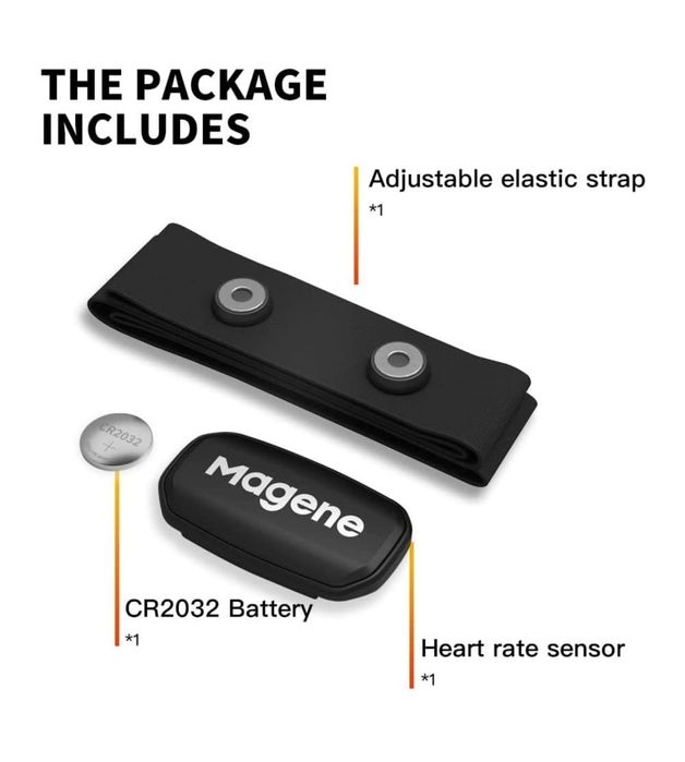 Лента за измерване на сърдечен ритъм Magene H303