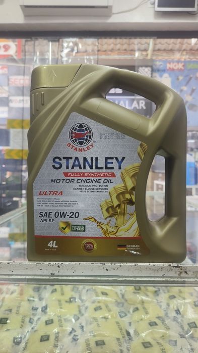 Stanley Fully Synthetic 0W-20 API SN 4L Turbo mashinalarga