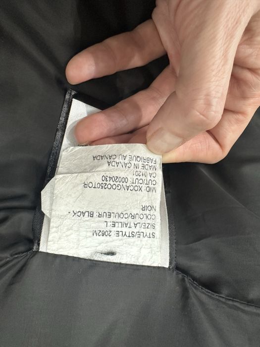 Мужской пуховик Canada goose