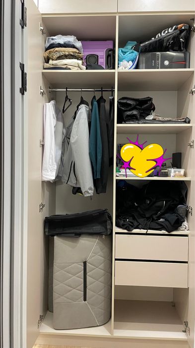 Встроенный шкаф в прихожей