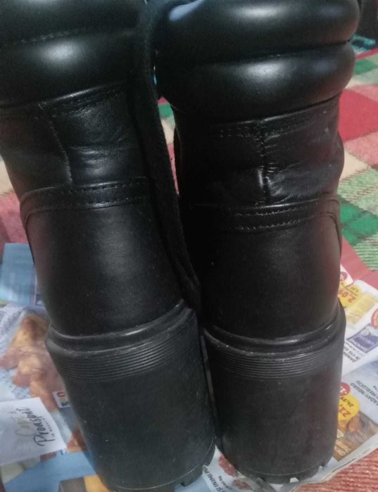 Ghete Zara cu toc gros