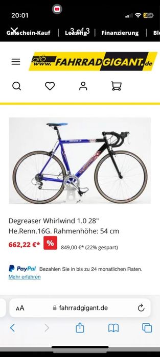 Vând cursiera Altrix