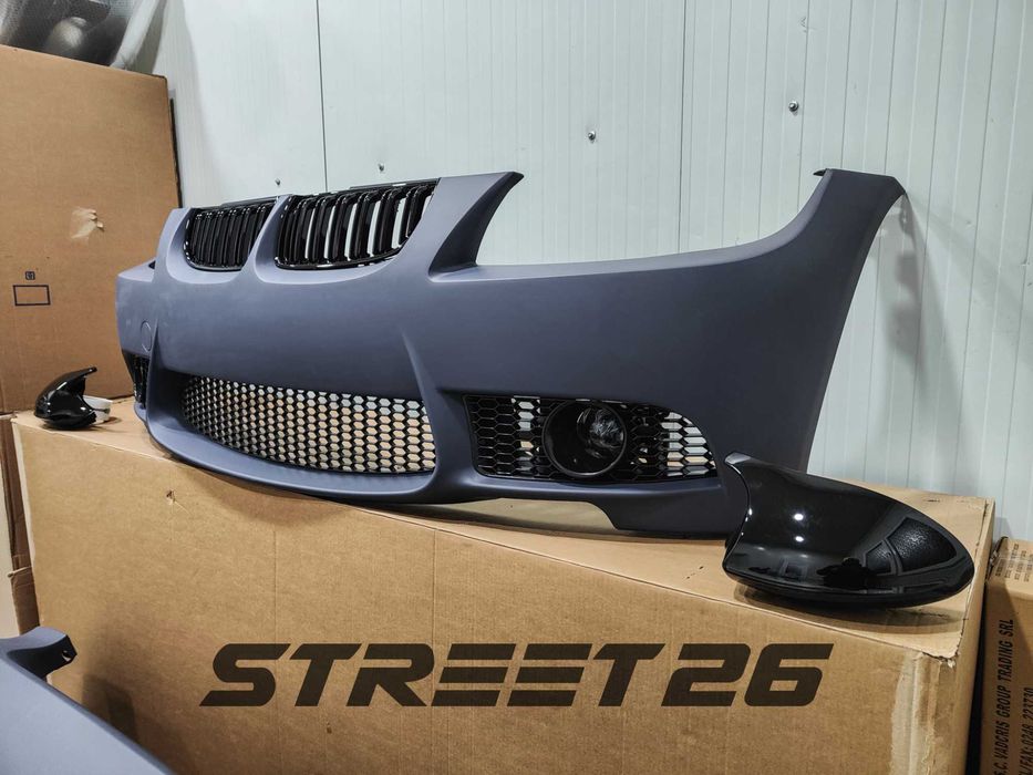 Kit Pachet M3 BMW Seria 3 E90 (2005-2007) Bara Fata Spate-cu accesorii