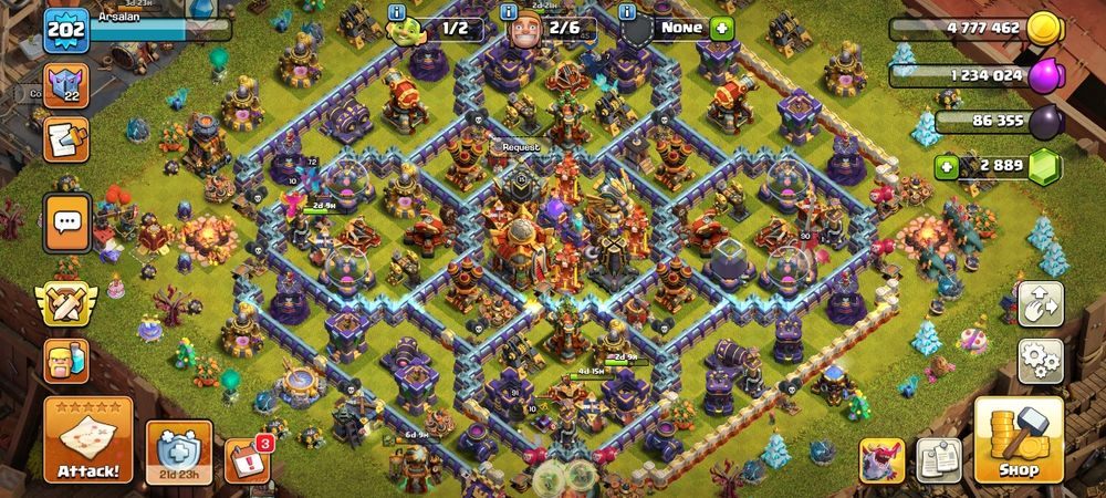 clash of clan аккаунт