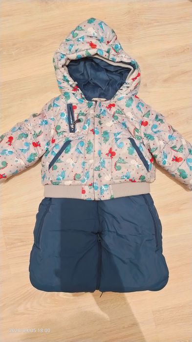 Зимний комбинезон-трансформер!