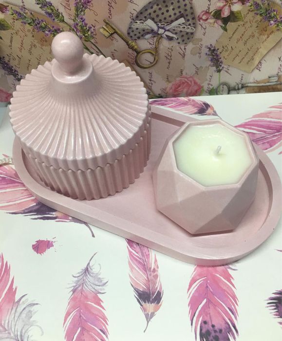 Декор для дома, гипсовые изделия, свечи