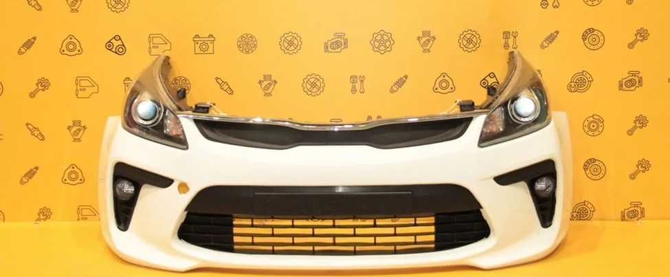 Бампер фара капот решетка крыло кузовные детали Kia Rio