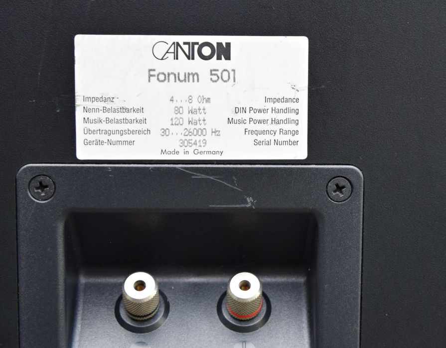 Boxe Canton Fonum 501, boxe de podea