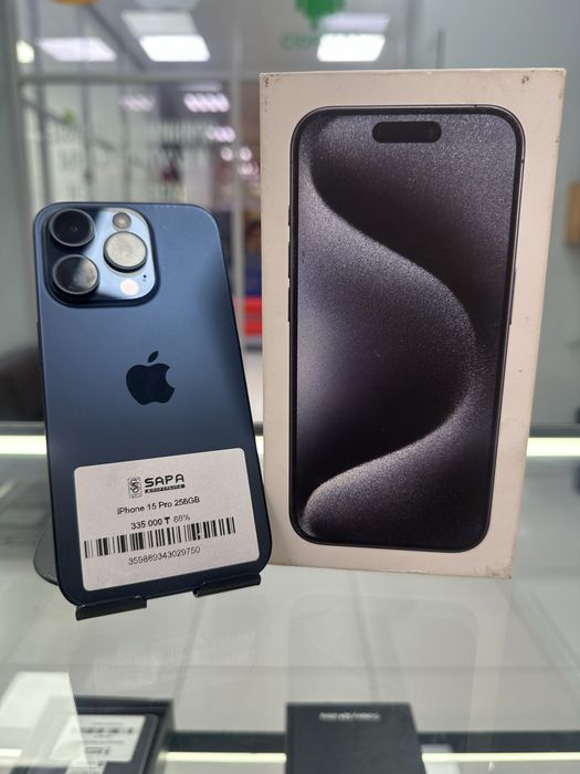 iphone 15 pro blue 256gb i