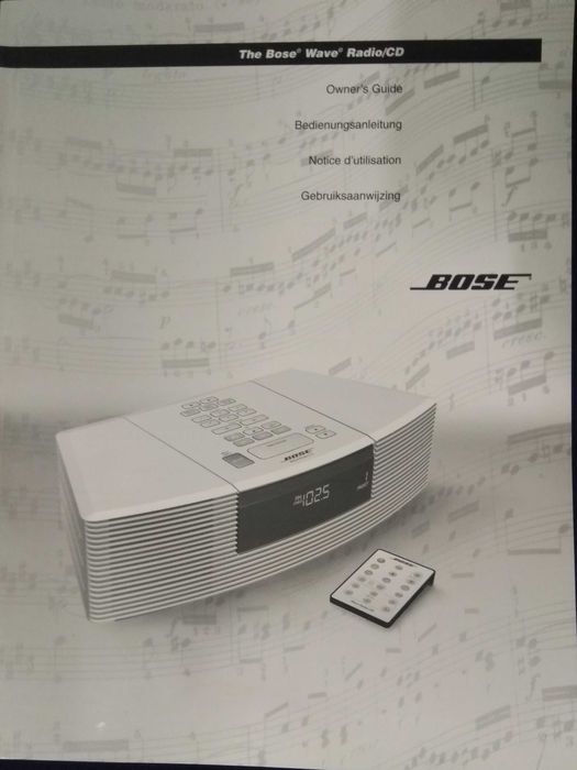 BOSE AWRC3P Wave Radio Compact Disc CD Alarm Player