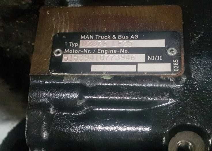 Bloc motor D2676 LF 25, 26, 46 MAN TGX/TGS Euro 6 - Piese de motor MAN