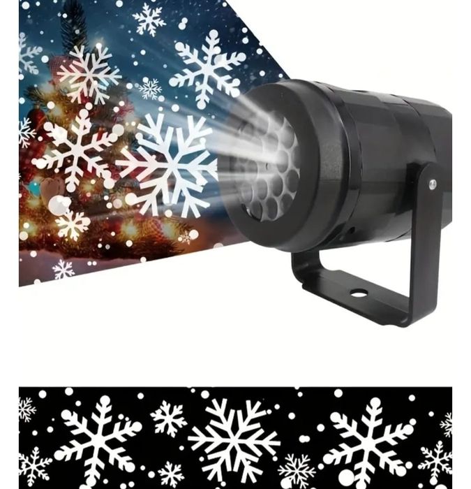 Ночник-проектор снежинки