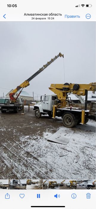 Автовышка -мини автокран