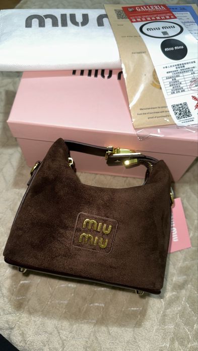 Новая сумка Miu Miu!