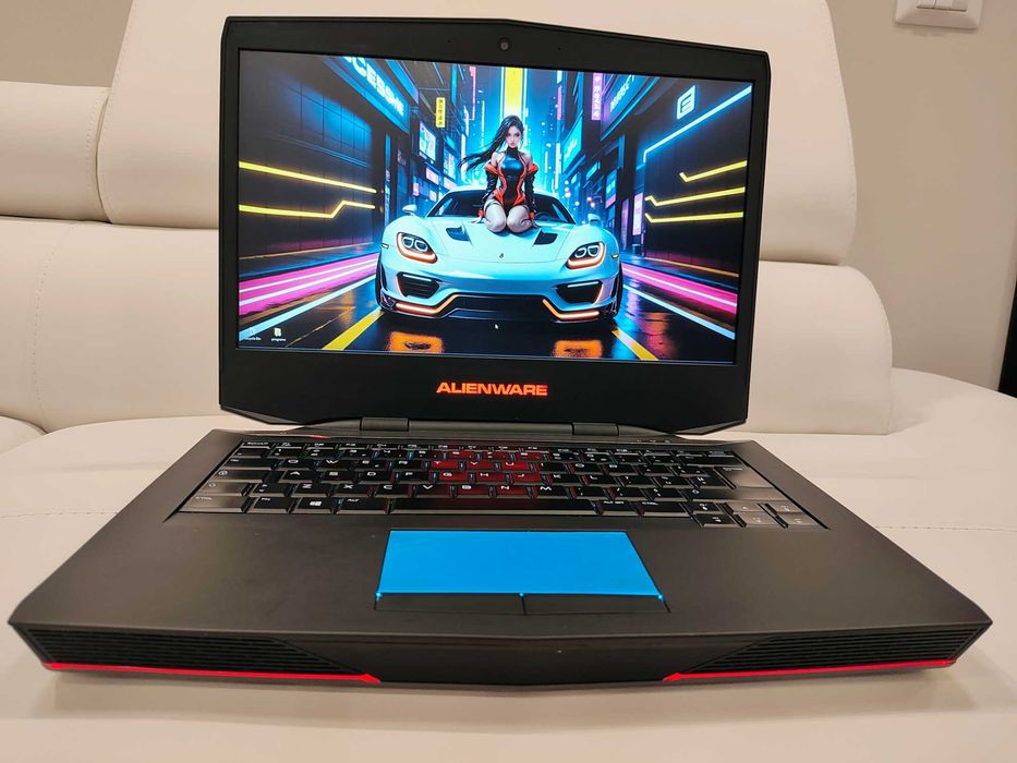 Laptop gaming ALIENWARE  ,intel core i7-quad core ,video  nvidia GTX