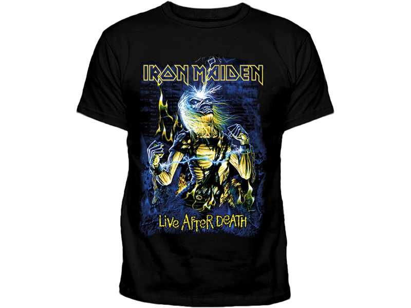 Рок тениска Iron Maiden Айрън Мейдън 9 модела Всички размери