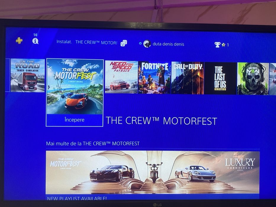 Vând PlayStation 1 TB