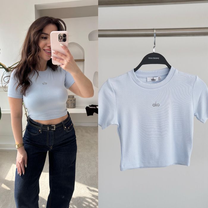 Кроп топы Calvin Klein и ALO