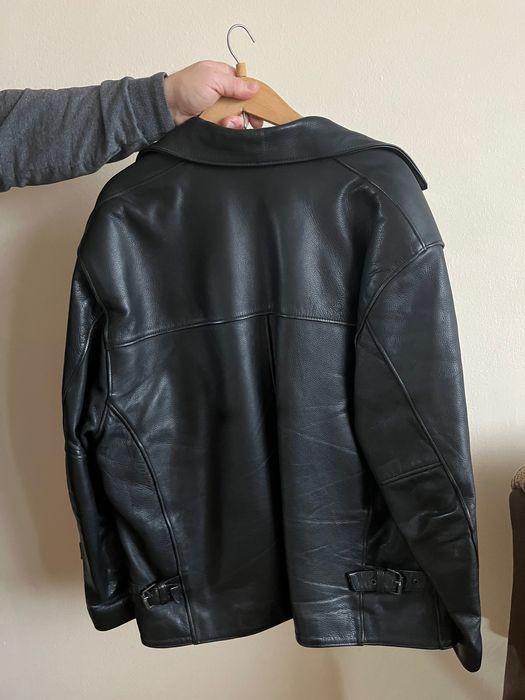 Мъжко кожено яке- телешки бокс