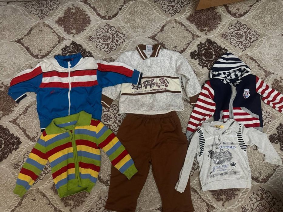 Пакетом в отличном состоянии одежда от 1 года до 3х