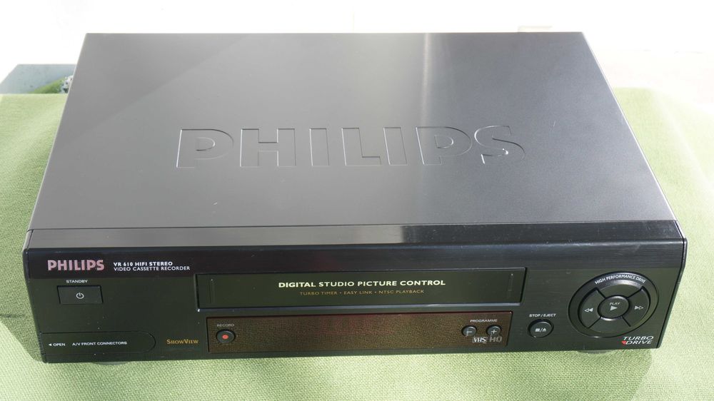 Video recorder VHS PHILIPS VR610 stereo Hi-Fi