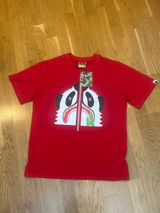 Bape panda красная