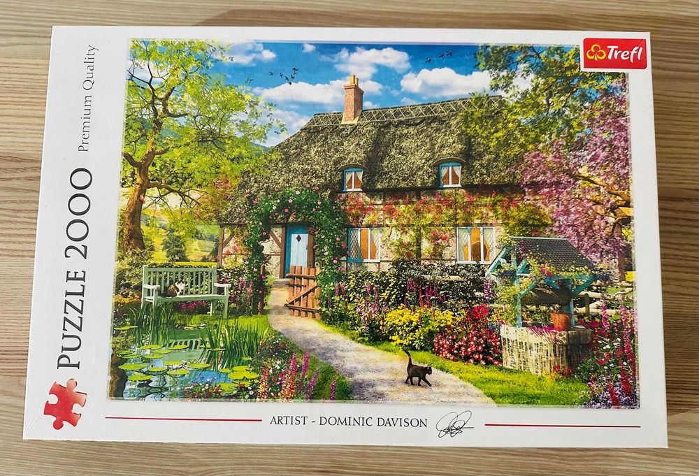 Пъзел Trefl от 2000 части - Къща на село