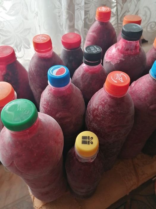 Ягода перетертая с сахаром