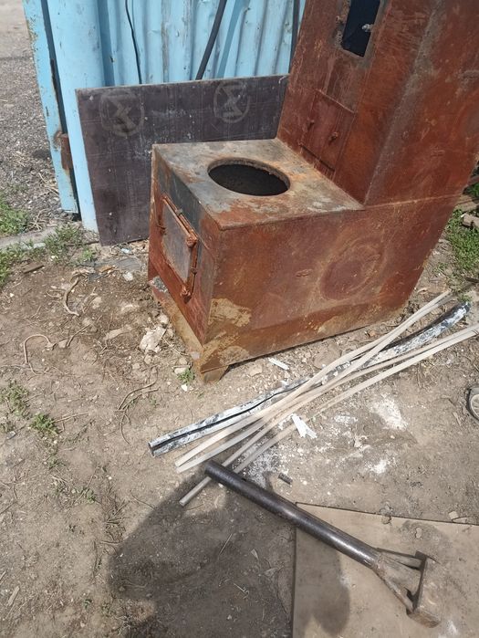 Печь угольна , дровеннная