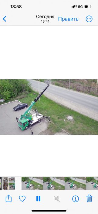 Автовышка вылет до 33 метра