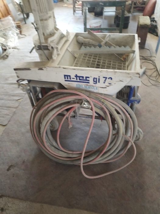 Pompa de tencuit M-TEC GI 73 trifazat – echipament complet