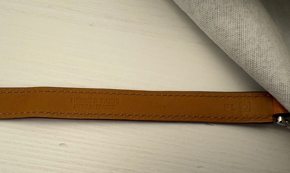 Оригинал браслет Hermès Rivale Double Tour