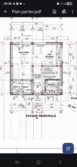 Teren cu proiect si autorizare de construcție