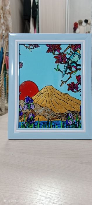 Витражная картинка