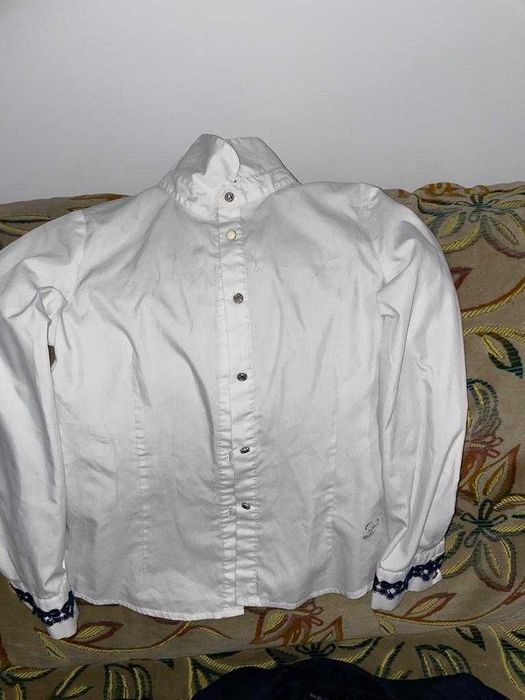 Школьная форма с блузкой для девочки лет 10 лет