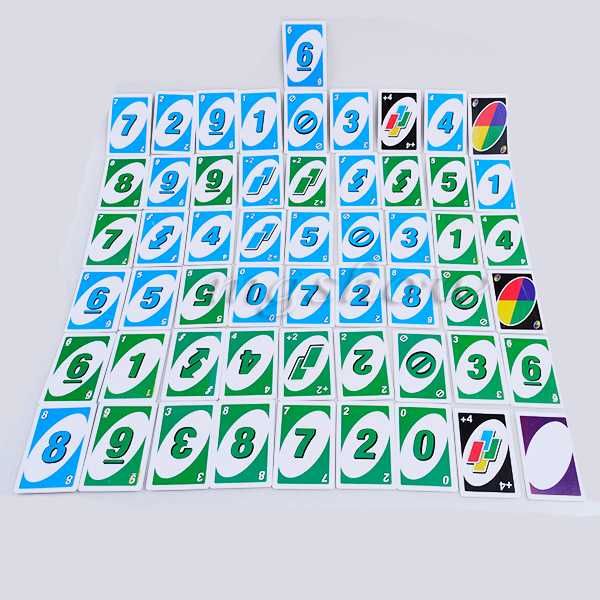 Карти Uno + Упътване на български и английски