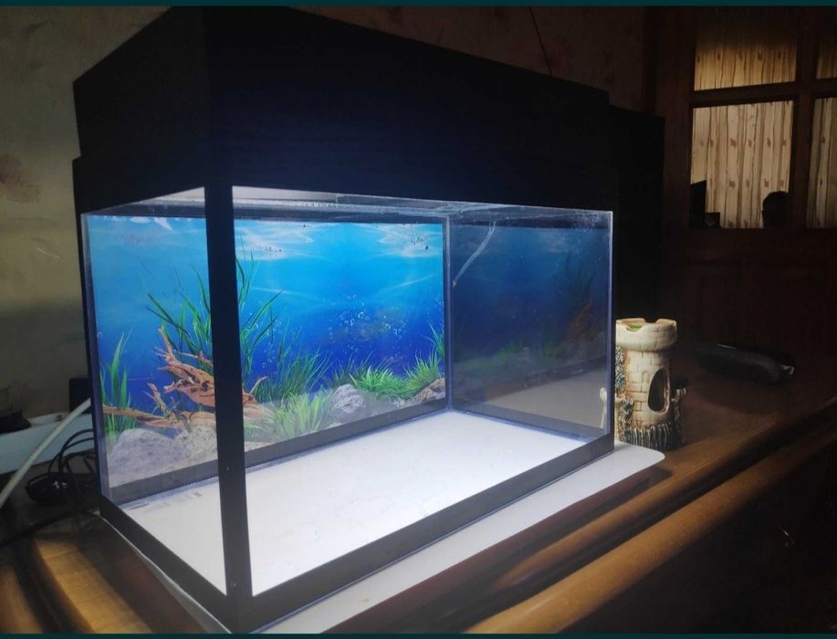 аквариум с крышкой