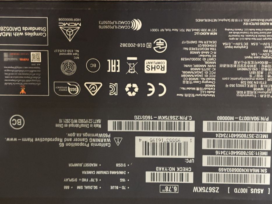 Smartphone Asus  Insiders