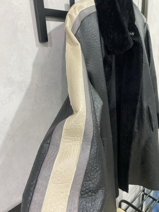 Облегченная двустронняя дубленка