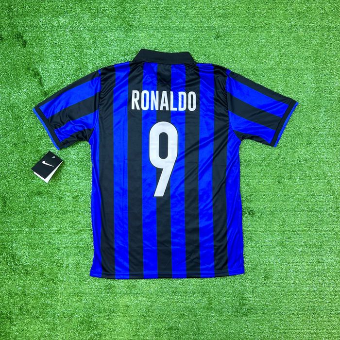 Ретро футболна тениска на Роналдо/Интер/Ronaldo/Inter/R9/98/99