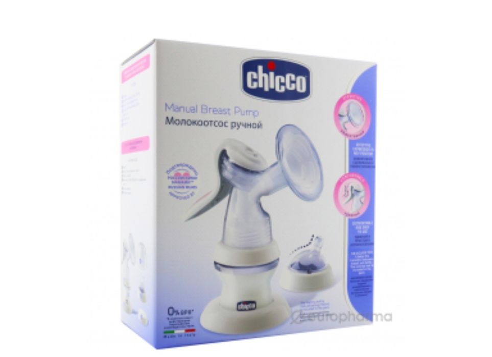 Ручной молокоотсос chicco ( неделя в использовании)
