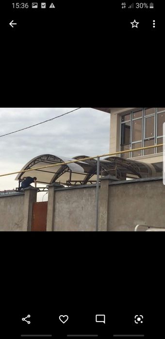 Навесы входные группы