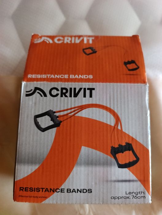 Ластици за тренировки CRIVIT с дръжки