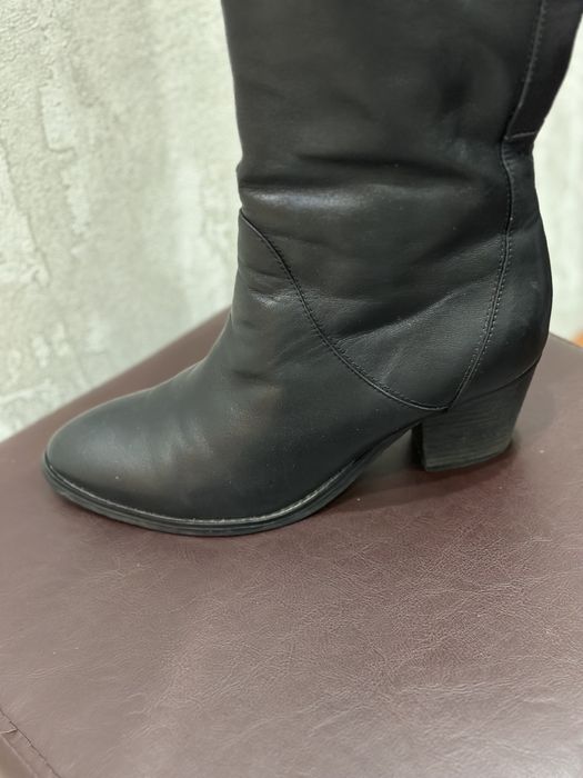 Кожаная обувь. Сапоги 37 размер