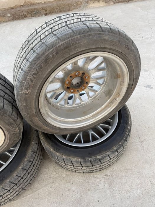 Шины зимние с диской БМВ Е34