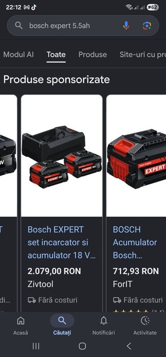 Baterii + încărcător Bosch expert an 2026 5.5ah