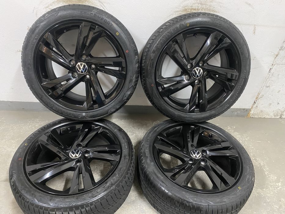 Jante 17 originale Vw Golf 7 8Touran anvelope vara Noi