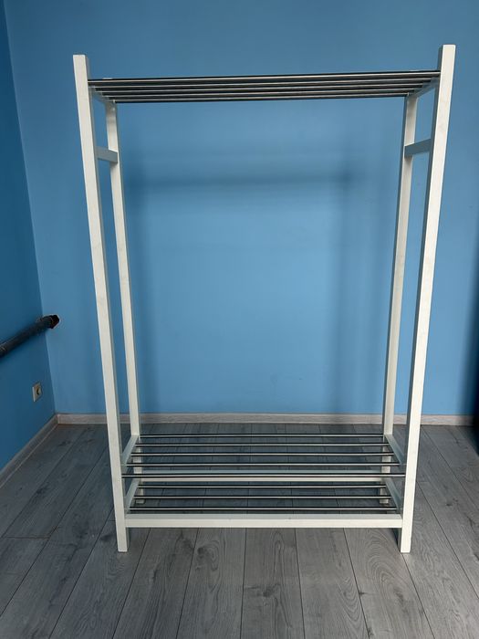 IKEA щендер за дрехи и обувки TJUSIG + органайзър SKUBB