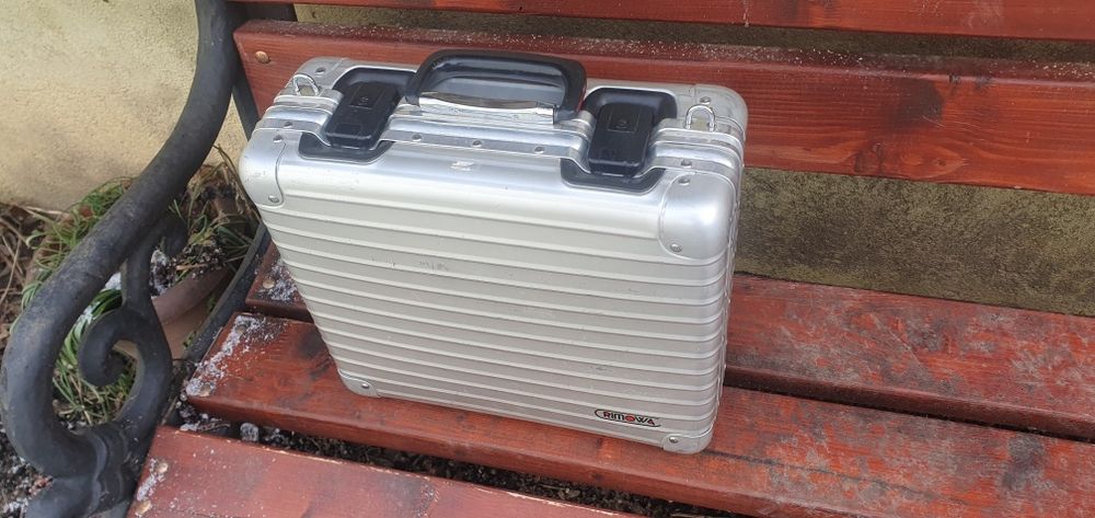 Valiza, geanta, troler, cufar, Rimowa, aluminiu
