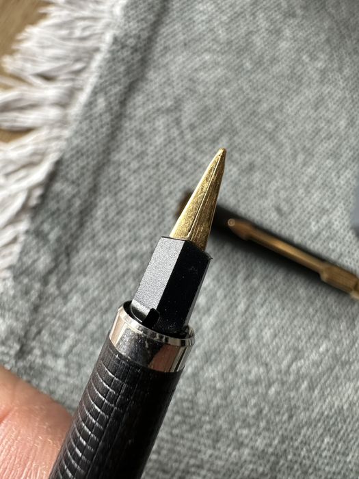 Set Parker 180 Black Matte GT Stilou Creion mecanic